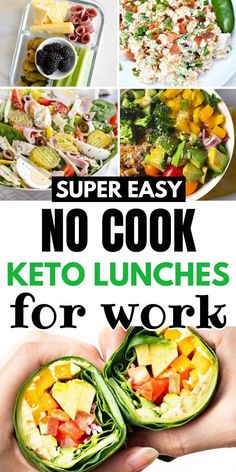 Make your workday lunches a delight with these easy keto lunch ideas. Whether you're into meal prepping, looking for quick fixes, or wanting something cold and refreshing, these recipes are sure to add a tasty twist to your keto lunches. Keto Lunches, Keto Lunch Ideas, Keto Lunch, Recetas Keto, Low Carb Lunch, Work Lunch, Idee Pasto Sano, Diet Meal Plans, Easy Keto