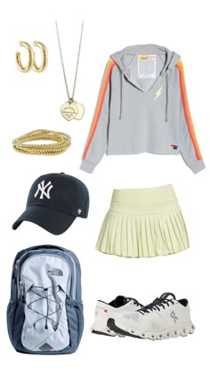 People Clothes, Casual Preppy Outfits, Kawaii Fashion Outfits, Weekly Outfits, Cute Preppy Outfits, Preppy Outfit, Cute Comfy Outfits, Simple Trendy Outfits, Tennis Clothes