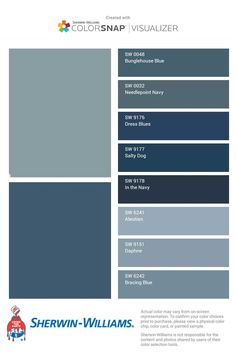 the color scheme for sherwinn - williams's paint colors