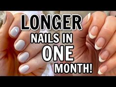 Longer Nails, New Nails, Nail Growth, Get Nails, Nails Long, My Nails, Grow Out