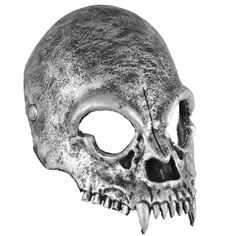 PRICES MAY VARY. Silver Foam Skeleton Skull Costume Halloween Face Mask Made of Dense Rubber-Like Foam Sized to Fit Most Adults Great for Halloween, Theatre Productions, Costumes and More! Skull Costume, Skeleton Gloves, Skeleton Face, Unique Masks, Skeleton Skull, Halloween Face Mask, Skull Mask, Costume Mask, Star Images