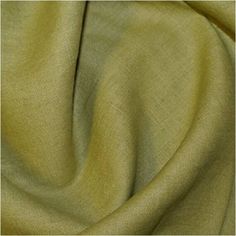 a close up shot of the fabric in light olive green, which is very soft