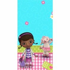 One 54" x 102" Disney Jr Doc McStuffins Birthday Party Tablecover Half Birthday Party Ideas, Doc Mcstuffins Party Ideas, Half Birthday Party, Doc Mcstuffins Birthday Party, Doc Mcstuffin, Doc Mcstuffins Party, Doc Mcstuffins Birthday, Plastic Table Cover, Plastic Table Covers