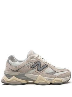 Find NEW BALANCE 9060 Suede Sneakers on Editorialist. beige/grey suede mesh panelling logo patch to the side round toe front lace-up fastening logo patch at the tongue branded insole signature ABZORB® midsole chunky rubber sole These styles are supplied by a premium sneaker marketplace. Stocking only the most sought-after footwear, they source and curate some of the most hard to find sneakers from around the world. New Balance Classics, Tech Aesthetic, New Balance 9060, Stylish Boots, Suede Fabric, Comfortable Sneakers, New Balance Shoes, Grey And Beige, Suede Sneakers