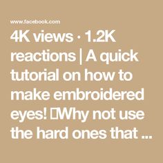 4K views · 1.2K reactions | A quick tutorial on how to make embroidered eyes! 👀Why not use the hard ones that come with backing? It can be a choking hazard for little ones! 

Embroidered eyes are a much safer option! I’ve been testing out magic circle eyes vs these embroidered on eyes! 

For these embroidered ones, I give the eye about 2 stitch spaces across to make a full looking eye with about 11 passes with black yarn. Then make eyelashes and tie off the black yarn. With white yarn I line the outer eye make the inner accent at the top and line the inner eye about halfway. 

Do you want a slowed down step by step version? Let me know! 

Pattern by @mamamademinis 
Yarn @joann_stores @bernatyarn 

#crochettips #crochettipsandtricks #crochettutorials #crochetlove #crochet #crochetaddict #c Sewing Eyes On Crochet, Embroidered Eyes On Crochet, How To Embroider Eyes On Amigurumi, How To Sew Eyes On Amigurumi, Sew Eyes On Amigurumi, Magic Circle, Eye Make, Crochet Tutorial, Let It Be