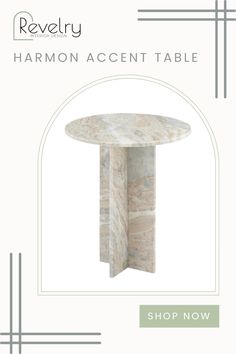 the marble table is on sale for $ 1, 500 and it has been purchased from revery