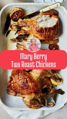 Mary Berry Two Roast Chickens Mary Berry Recipes, Creamy Scalloped Potatoes, Tender Meat, Paprika Potatoes, Roast Chicken Recipes