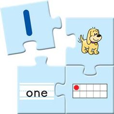 a puzzle piece with the words one, two and three missing pieces to complete it