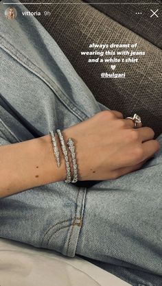 @kkadencemarie #bulgaria #designer #designerjewelry #bling #dazzle #silver #bracelet Bulgari Bracelet, Cartier Jewelry, Zermatt, Stylish Jewelry