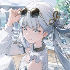 White Hair, Anime Character, Hair, Anime, White