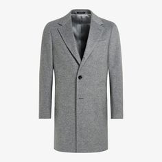 An enduring classic no closet is complete
  without, this light grey Vicenza overcoat elegantly complements any look and
  occasion thanks to its classic tailoring and features. Grey Overcoat, Polo Coat, Classic Tailoring, No Closet, Winter Fit, Wool Fabric, White Sneakers, The Light, Calf Leather