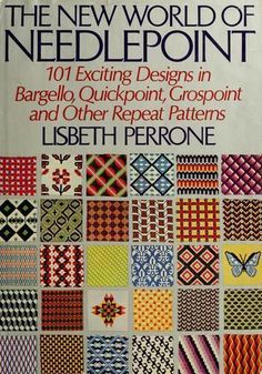 the new world of needlepoint 101 exciting designs in bargello quick point and other repeat patterns