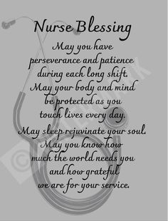 a nurse's prayer for nurses