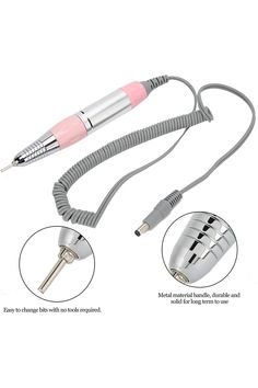 Pen Nail Art, Metal Grinding, Drill Machine, Nail Drill Machine, Nail Drill, Watch Bands, Beauty And Personal Care, Personal Care