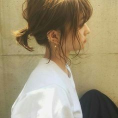 Short Hair Ponytail, Hair Catalog, Peinados Fáciles Para Cabello Corto, Bridesmaid Hairstyles, Cut My Hair, Love Hair