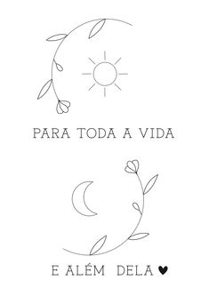 the words are written in spanish and english, with an image of a sun above it