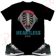 Custom Designed Sneaker T Shirt T-Shirt Features - Comfortable and light, premium short sleeve tee. 🔹 Premium fit 🔹100% Soft cotton 🔹Light fabric (4.3 oz/yd² (146 g/m 🔹Tear away label Shoes Not Included Custom Made - Not Adidas, Nike, or Jordan Brand Sneaker Tee, Sneaker T-Shirt The sneakers/shoes are not being sold in this product. You are only purchasing the tshirt/hoodie/socks/sweatshirt/tank top/hat/shorts. Shoes are NOT included. The shoes displayed are sold separately elsewhere and are Biker Style Short Sleeve T-shirt For Streetwear, Biker T-shirt With Sublimation Print, Casual Motorcycling T-shirt With Screen Print, Casual T-shirt With Front Print For Biker Events, Casual Black T-shirt For Biker Events, Sublimation Print Short Sleeve T-shirt For Motorcycling, Sporty Streetwear Shirt With Sublimation Print, Sporty Short Sleeve T-shirt For Motorcycling, Motorcycling Graphic Tee With Short Sleeves