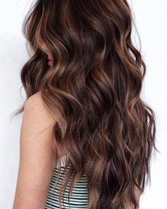 Looking for a hair color that will inspire your next look? Check out these 30 amber hair color ideas that are perfect for any season! Amber Hair Colors, Amber Hair, Curls For Long Hair, Long Wavy Hair, Curled Hairstyles, Balayage Hair, Hair Highlights, Wavy Hair, Hair Looks