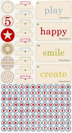 Jenni Bowlin, Cardstock Stickers, Vintage School Flash Cards, Alphabet Stickers, Round Letters, Playful Words, Hodge Podge, Play, Happy Description   No. sk726 OI 0724    ☆ We Combine Shipping - If the Request a total button is grayed out, please contact us!  We apologize for the poor quality photo. These cardstock stickers  are much nicer than they appear in the picture.  ★ This package contains one 12" x 6" Cardstock Sheet of fun school primer vocabulary flash cards, memo space stickers, round alphabet stickers with red capital letters  Approximate dimensions of the letters is 3/8" Have some vintage style fun and add dimension with your words and numbers to any piece of artwork. Please Visit Our Store For More Cardstock Stickers From Jenni Bowlin and Others This merchandise is brand new Flash Cards Alphabet, Vocabulary Flash Cards, Stickers Vintage, Altered Art Projects, Hodge Podge, Alphabet Stickers, Vintage School, Scrapbook Embellishments, Scrapbooking Embellishments