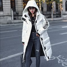 Beautiful White Long Hoodie Coat Minor Super Tiny Silver Color Dot Spot On Hoodie It’s Not Noticeable Be Your Best Self! Fabric Is Somewhat Shiny Outerwear Women Winter, Be Your Best Self, Winter Outerwear, Minimalist Dresses, Pocket Hoodie, Hoodie Coat, Your Best Self, Trench Coats Women, Winter Coats Women