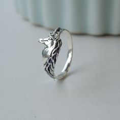 Sterling Silver Unicorn Ring,Unicorn Jewelry,Magical Birthday Gift,Granddaughter,Friend,Oxidized Vintage Style Horse Ring,Boho Horse ring Material: Sterling Silver In listing is oxidized silver color. use 925 Sterling Silver. nice shine and safe for your body.  Sterling silver will oxidation after some time this is a normal process, just use polishing cloth or a polishing lotion or Toothpaste, detergent at home for that nice shine. This ring is handmade and hand cast, each one is a little bit one of a kind and will never be 100% exact. For more information please read our policies. Thank you so much visiting and hope you enjoy shopping with us!! Pitchanan Unicorn Ring, Horse Ring, Unicorn Jewelry, Magical Birthday, Ring Boho, Hand Cast, Oxidized Silver, You Are Beautiful, Boho Rings