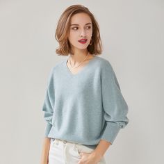 Free Shipping on orders $45+   
  First Order 10 % OFF, CODE: DAISYSILK   
  FREE Scrunchy or Eye Mask Gift on Orders $100+   
  (No Code Needed)     -95% A-grade Mongolian cashmere  
 -Knitted yarn of long-staple finest fibers  
 -Basic V neck  
 -Regular fit   
 
 This round-neck cashmere sweater adopts 95% Grade A Mongolian cashmere. Featured with softness, elasticity, and warmth, it is soft and comfortable to wear against bare skin. This sweater will fit you well due to its curling nature Cashmere Sweater Women, Mens Pajamas, Pajama Shirt, Pink Sweater, Mulberry Silk, Cashmere Sweaters, Pajamas Women, Vneck Sweater, V Shape