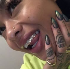 Mouth Grills, Diamond Grillz, Custom Grillz, India Westbrooks