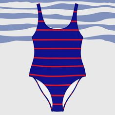 This one-piece swimsuit for all figures will bring out your best features. Enjoy the smooth fabric and the flattering design, and show it off by the sea or pool! * 82% Polyester, 18% Spandex * Fabric weight: 6.78 oz/yd² (230 g/m weight may vary by 5% * Chlorine-resistant fabric * Cheeky fit with a scoop neckline and a low scoop back * Zig-zag stitching * Double-layer front  * Four-way stretch material stretches and recovers on the cross and lengthwise grains Striped Stretch Swimwear For Beach, Beach Striped Stretch Swimwear, Striped Sleeveless Tankini For Beach, Fitted Striped Swimwear For Poolside, Striped Stretch Sleeveless Tankini, Striped Tankini For Beach Season, Striped Lined Bodysuit For Vacation, Striped Sleeveless Stretch Tankini, Striped Bodysuit With Lined Body For Vacation