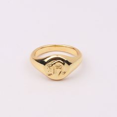 Unique gold filled initial old English signet rings. It's very difficult to make the engraving. It takes many time for craftsmen to make them dainty. Great affordable unique gifts for you and yours. - fixed size. Available for open back. US6.5 size. - inside ring diameter 17mm - tall 21.6mm - 1pc, available for different letters or popular letters. Vintage Gold Engraved Ring, Tarnish Resistant, Adjustable Gold Heirloom Signet Ring, Vintage Gold Engraved Ring Tarnish Resistant, Vintage Gold Engraved Tarnish-resistant Ring, Classic Gold Stamped Initial Ring, Vintage Initial Ring For Anniversary, Tarnish Resistant, Vintage Tarnish Resistant Initial Ring For Anniversary, Vintage Tarnish-resistant Initial Ring For Anniversary, Gold Stamped Signet Ring For Anniversary