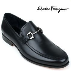 100% Authentic As Always. New With Box. Size 7 1/2 Eee Absolutely Stunning Black Calf Leather With Logo Buckle At Front Of The Loafers/ Dress Shoes. Classic Look. Priced To Sell. Will Consider Any Reasonable Offers. Will Ship Same Or Next Day. Designer Formal Moccasins With Brogue Detailing, Designer Plain Toe Moccasins For Formal Occasions, Designer Moc Toe Leather Shoes For Galas, Designer Leather Shoes With Moc Toe For Galas, Designer Business Moccasins With Brogue Detailing, Luxury Formal Moc Toe Moccasins, Elegant Italian Moccasins For Formal Occasions, Designer Semi-formal Plain Toe Moccasins, Classic Silver Loafers For Galas