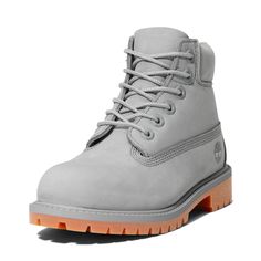 PRICES MAY VARY. Premium Timberland leather upper We are a member of the Leather Working Group Lace-up style 200 grams of PrimaLoft insulation Padded collar Timberland Premium, Waterproof Boots, Up Styles, Leather Working, Full Grain Leather, Big Kids, Fashion Boots, Special Features, Insulation