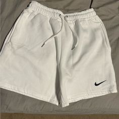 Never Worn, Perfect Condition, Only Tried On White Shorts Aesthetic, Nike Cotton Shorts, Cotton Shorts Women, Ewan Mitchell, Sky Fit, Fasion Outfits, Trendy Outfits For Teens, Cute Lazy Outfits, Lazy Outfits