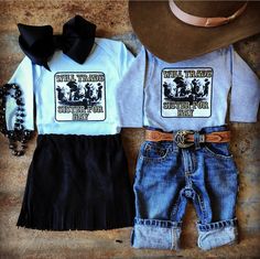 Twin Outfits, Baby Closet, Clothing Outfits, Baby Cowboy