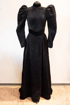 Victorian Dress SARA Inspired by the Alienist | Etsy Vintage Long Sleeve Corset Dress For Costume Party, Gothic Victorian Dress With Fitted Bodice For Evening, Victorian Fitted Dress For Costume Party, Elegant Corset Dress With Boned Bodice For Costume, Fitted Long Sleeve Vintage Dress For Cosplay, Fitted Victorian Historical Dress, Fitted Victorian Dress Costume, Elegant Dress With Fitted Bodice For Theater, Elegant Long Sleeve Corset Dress For Costume