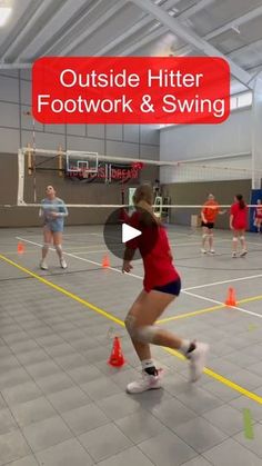 6.5K views · 49 reactions | Outside Hitter Footwork and Swing! #volleyball #volleyballplayer #volleyballworld #volleyballplayer #sport #sports #sports #usa | Chijo Coach Volleyball Players, The Outsiders, Sports