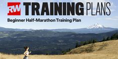 a woman running on top of a grass covered hill with the words training plans above her