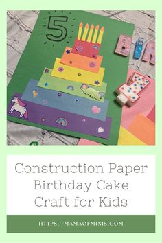 construction paper birthday cake craft for kids Birthday Cake Crafts Preschool, Cake Craft For Kids, Birthday Cake Craft, Paper Birthday Cake, Toddler Birthday Cakes, Attendance Chart, Crafts 2024, Paper Birthday Cards, Craft Instructions For Kids