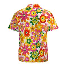 • Stand out with our Neon Floral Shirt Men, a vibrant homage to 60s and 70s style shirt men, perfect for those embracing the hippie shirt trend.• Channel retro vibes with our Vintage Style Shirt Men, featuring a striking neon pink, green, orange, and yellow floral pattern print that's sure to turn heads.• Crafted from 100% polyester and complete with a pocket on the left chest, our Hippie Top Men combines comfort and functionality with bold, statement-making style.• Elevate your wardrobe with our Retro Shirt Men, ideal for those seeking to add a touch of nostalgic charm to their look with a modern twist.Designed in California by Trendy Hip Buys. Handmade to order from overseas.Hand wash or machine wash, do not soak for a long time, do not bleach, do not exceed 45ºC washing liquid temperatu 1940s Fashion Dresses, Vintage Inspired Shoes, Floral Pattern Print, 70s Clothing, 1950s Fashion Dresses, Hippie Top, Vintage Style Hat, Men's Vintage Style, Hippie Shirt