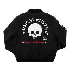 Star Wars Bad Batch Bomber Jacket | Official Apparel & Accessories | Heroes & Villains™ - Star Wars Star Wars Bad Batch, Bomb Jacket, Clone Force 99, Star Wars Merchandise, Bad Batch, Knit Collar, Embroidered Design, Black Media, Apparel Accessories