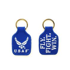 Embroidered U.S. Air Force Keychain, U.S. Air Force Keyring, US Air Force Short Keyring, USAF Key Rings, Fabric Air Force Keyring, Keychain Officially Licensed U.S. Air Force Key Ring by Eagle Emblem Inc. Air Force Charms, Air Force Bracelet, Airforce Keychain, U.s. Air Force Logo, Air Force Badge, Air Force Patches, Velcro Patches, U S Air Force, Patches Jacket