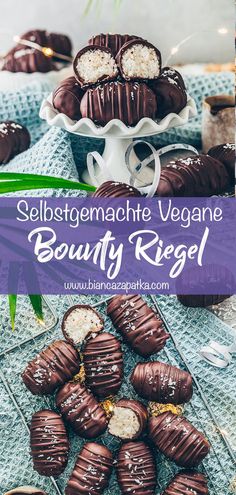 homemade vegan beauty bars on a table with chocolates in the background and text overlay that reads, homemade vegan beauty bars