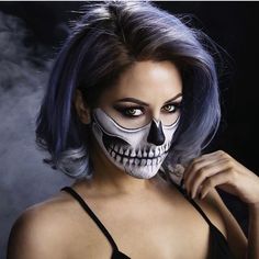 Pretty Skeleton Makeup, Mother Son Halloween Costumes, Easy Skeleton Makeup, Skeleton Face Makeup, Is It Halloween Yet, Monster Makeup