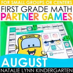 the first grade math partner games are available for students to practice their language and spelling skills