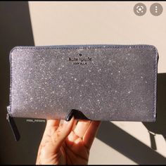 Brand New In Package! Kate Spade Luxury Wallets, Luxury Everyday Kate Spade Wallets, Luxury Kate Spade Wallet, Kate Spade Silver Bag For Everyday Use, Kate Spade Silver Bag For Everyday, Kate Spade Silver Everyday Bag, Silver Kate Spade Bag For Everyday, Kate Spade Lanyard, Kate Spade Wallet Pink