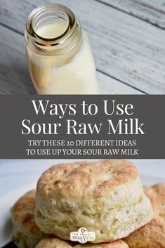 20 Ways to Use Sour Raw Milk • The Prairie Homestead What To Do With Sour Milk Recipes For, Soured Milk Recipes, Pasturized Milk How To, Sour Milk Bread Recipes, What To Do With Old Milk, Uses For Sour Milk, What To Make With Sour Milk, Clabbered Milk Recipes, Spoiled Milk Uses