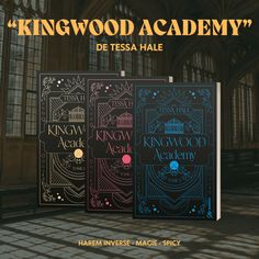 two books with the title'kingwood academy de tessa hale '