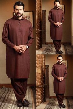 "WELCOME TO my shop  Sifatart 100% Cotton Kurta Pajama Set, Kurta Pajama for Man, Salwar Kameez, Pathani suit, Traditional Kurta Pajama set, Man wedding Kurta Pajama set Man Kurta Pajama Set, Kurta Pajama For Man,  Man Outfit, Man Salwar Kameez set, Eid Kurta Pajama Set, Pathani suit,White Colour Pathani Suit  Man Kurta Pajama Set, Kurta Pajama For Man,  Man Outfit, Man Salwar Kameez set, Eid Kurta Pajama Set, Pathani suit, handmade Pathani suit material l :100%   Cotton Color : show tha pichar Length : 40 inch Shirt Chest is measurement for shirt (not body) As per standard, for best loose fitting 6 inches gap should be there between actual chest size and shirt chest size Size chart is below Men's Sizes Actual Body Chest - Ready Shirt Chest i Add 6\" Inches Lose Fitting Fabric Armhole To A Eid Kurta, Pathani For Men, Pathani Suit, Pajama Men, Traditional Kurta, Suit Traditional, Shalwar Suit, Party Wear Kurta, Wedding Kurta