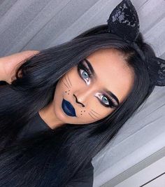 Halloween Makeup Looks Easy, Makeup Looks Easy, Maquillage Halloween Simple, Makeup Ideas For Halloween, Halloween Makeup Clown