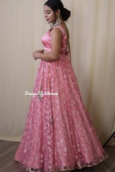 Lehenga Chikankari, Chikankari Lehenga, Lehenga Online, Pink Lehenga, Lehenga Choli, Bridal Wear