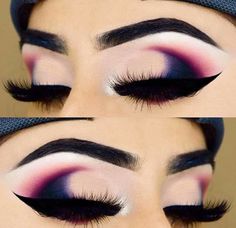 Full Glam Makeup, Dark Makeup Looks, Beginners Eye Makeup, Full Glam, Eye Makeup Pictures, Eye Makeup Designs, Colorful Eye Makeup